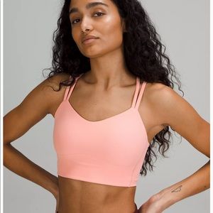 Lululemon like a cloud bra dew pink